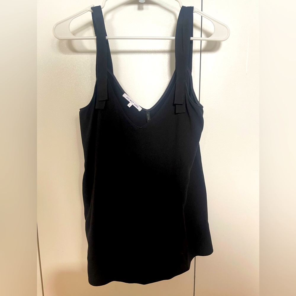 Black Helmut Lang tank top, Small